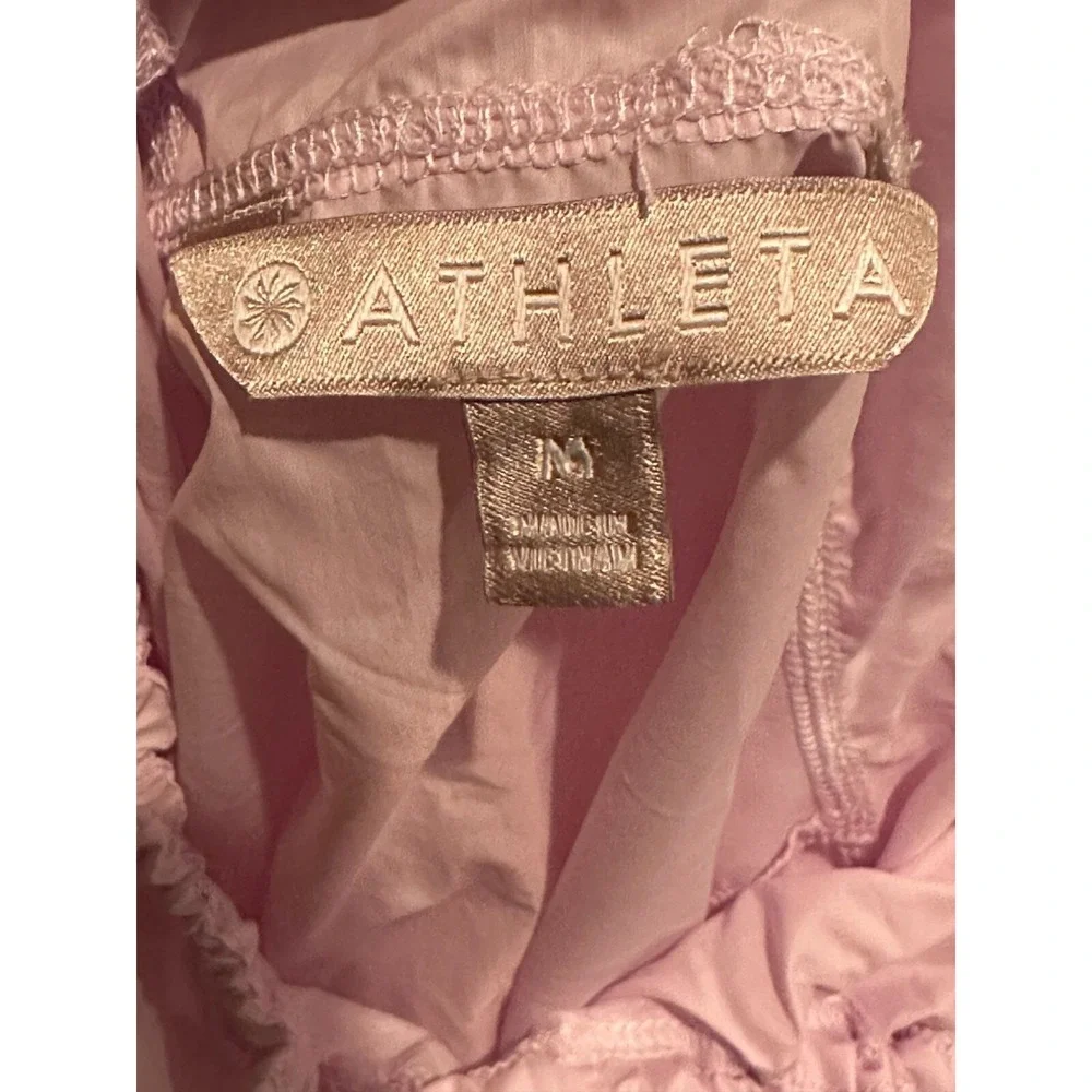 Athleta Super Lightweight‎ Anorak Windbreaker – Cotton Candy Pink, Size M